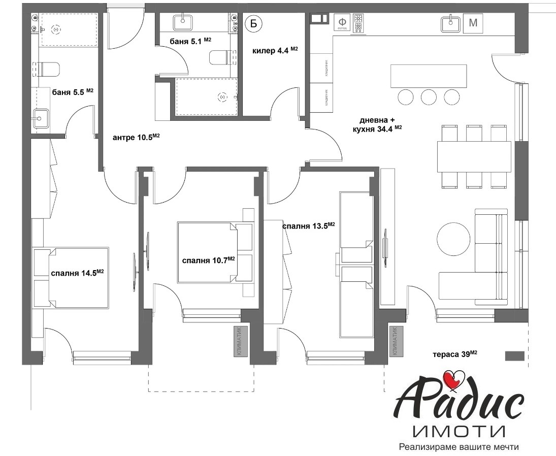 Продава МНОГОСТАЕН, гр. Стара Загора, Аязмото, снимка 3 - Апартаменти - 54225992