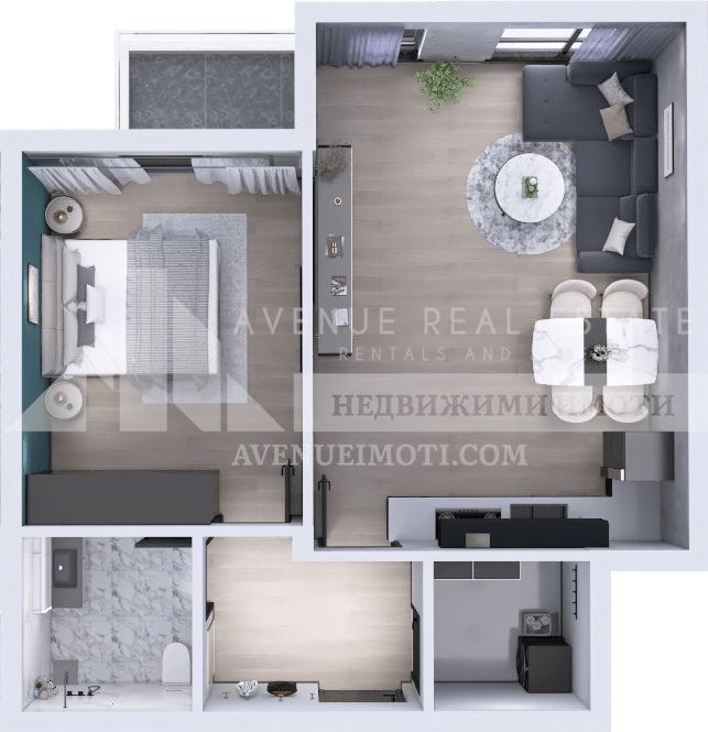Продава  2-стаен град Пловдив , Остромила , 75 кв.м | 98073262 - изображение [5]