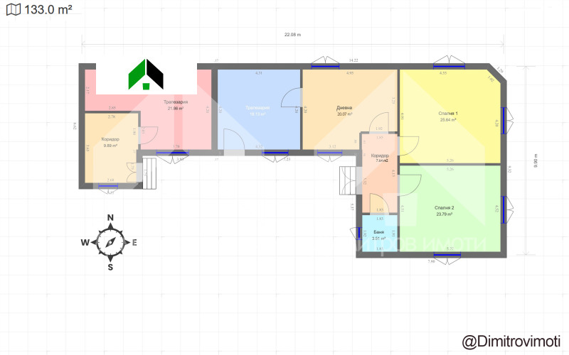 Na prodej  Dům oblast Shumen , Novi pazar , 133 m2 | 59394398 - obraz [16]