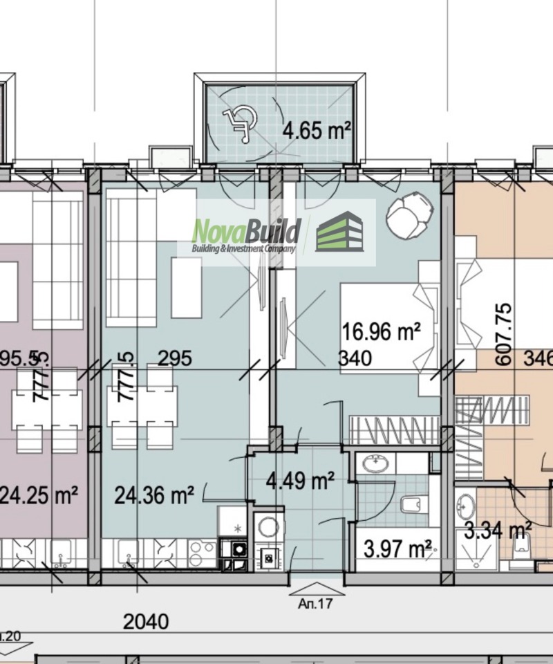 Eladó  1 hálószoba Sofia , Manastirski livadi , 80 négyzetméter | 86434928 - kép [2]