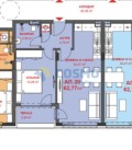 Продава  2-стаен град Бургас , Меден рудник - зона Д , 63 кв.м | 57856951 - изображение [5]
