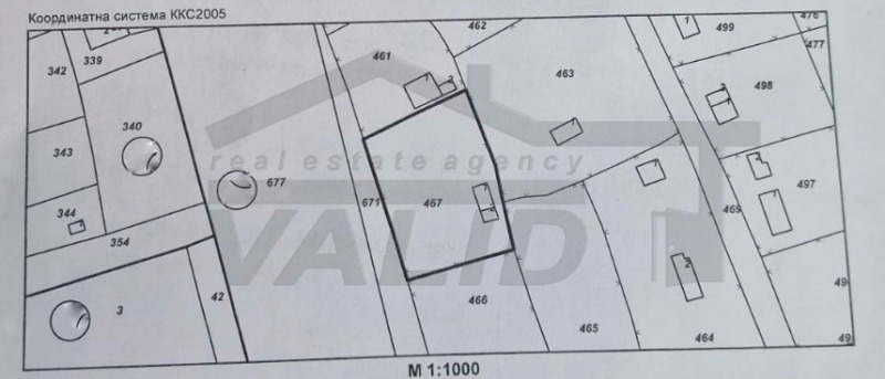 Продава ПАРЦЕЛ в град Русе, в.з. Русофили - 804 кв.м / 70 000 € » 136 908.10 лв., ВАЛИД ИМОТИ