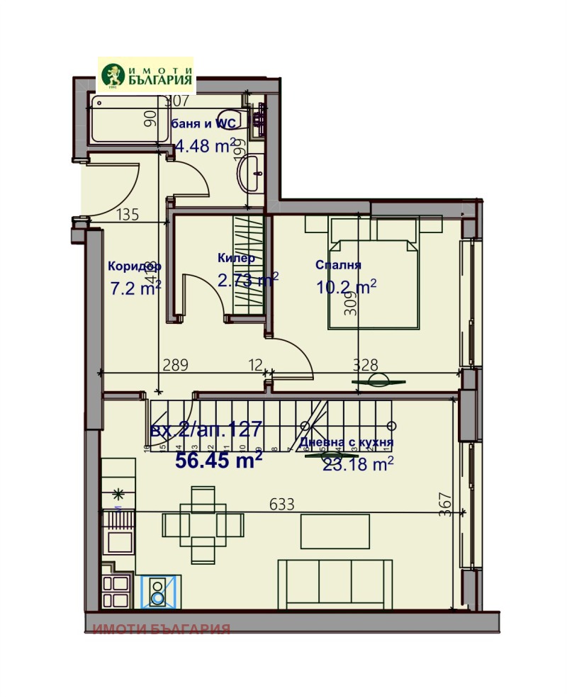 Na sprzedaż  1 sypialnia Warna , Mladost 1 , 137 mkw | 42346570