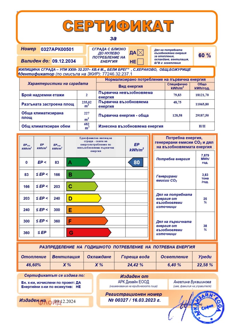 Продава КЪЩА, с. Хераково, област София област, снимка 2 - Къщи - 42684069