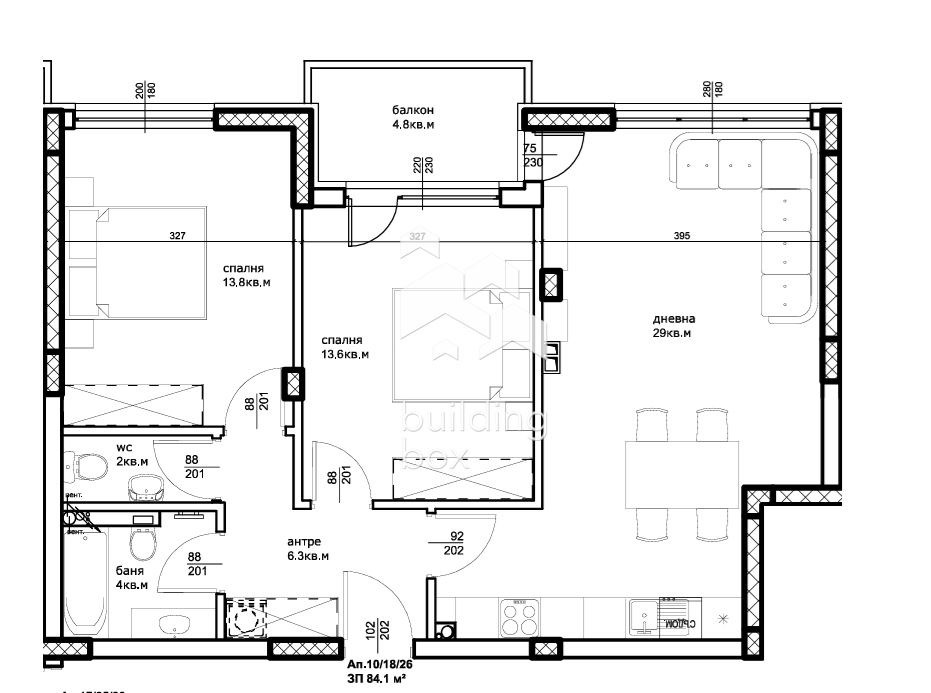 Продава 3-СТАЕН, гр. Пловдив, Остромила, снимка 9 - Апартаменти - 54066103