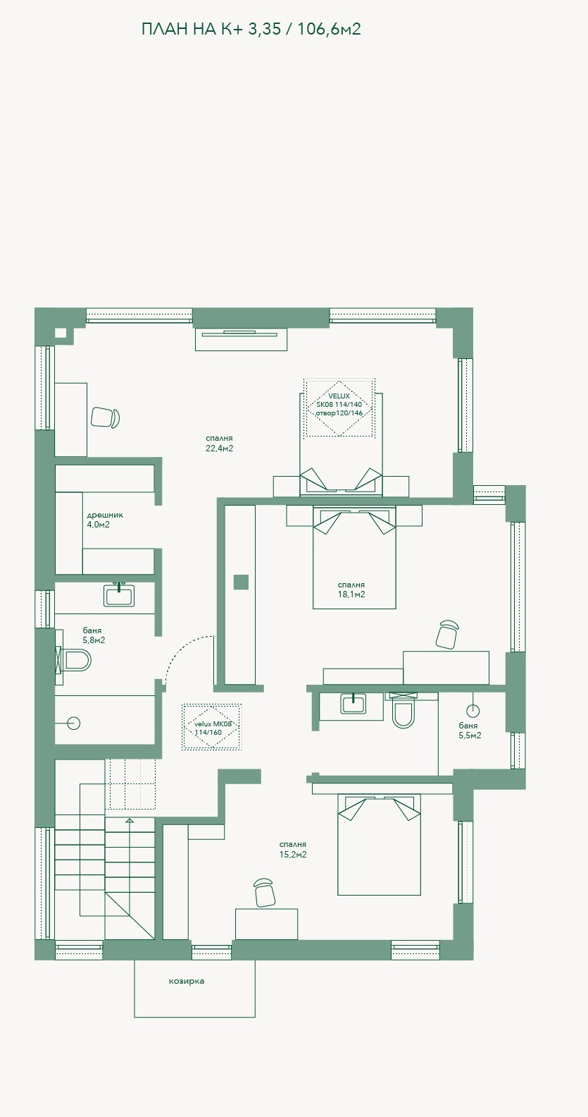 Продава КЪЩА, гр. Варна, Аспарухово, снимка 4 - Къщи - 55406943