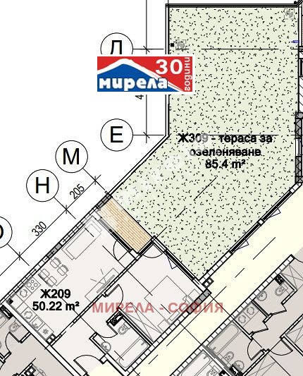 Продава  2-стаен, град София, Полигона •  144 647 EUR • ID 16284992 — holmes.bg - [1] 