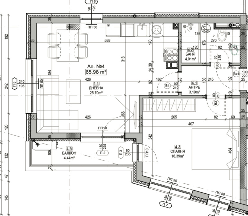 Продава 2-СТАЕН, гр. София, Кръстова вада, снимка 4 - Апартаменти - 53316612