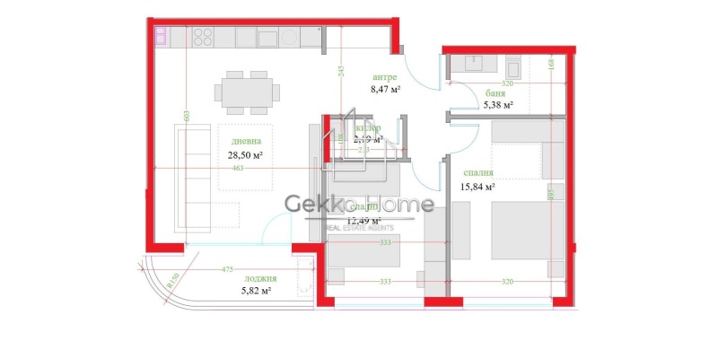 Na sprzedaż  2 sypialnie Warna , Troszewo , 107 mkw | 14207943 - obraz [2]