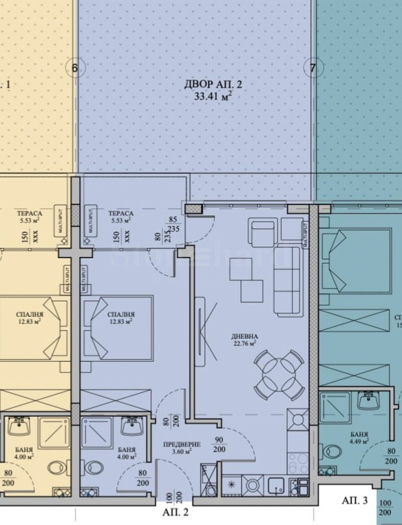 Продава 2-СТАЕН, гр. София, Малинова долина, снимка 3 - Апартаменти - 53107478