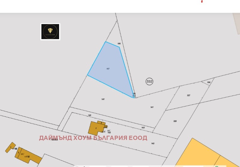 Продава ПАРЦЕЛ в град Пловдив, Южен - 521 кв.м / 155 000 € » 303 153.65 лв., ДАЙМЪНД ХОУМ БЪЛГАРИЯ ЕООД