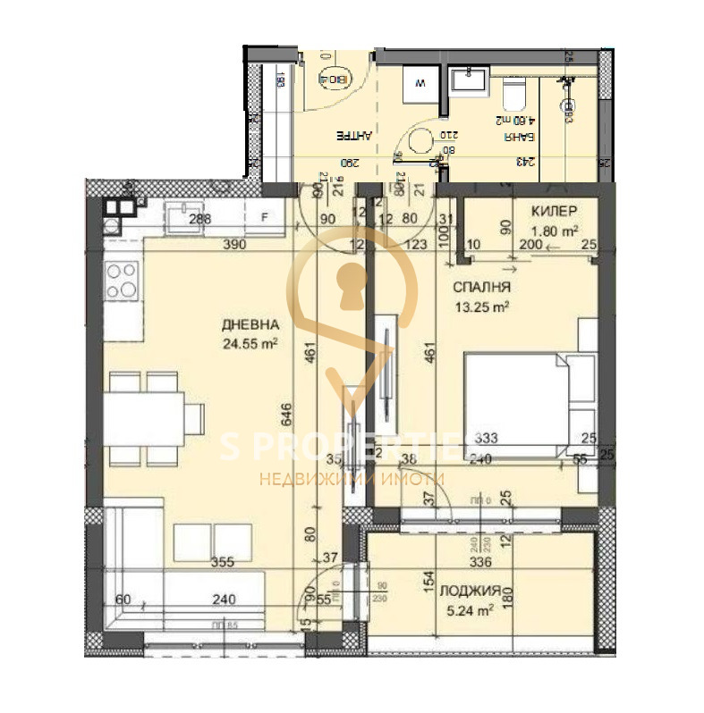 Na prodej  1 ložnice Varna , Vazraždane 4 , 64 m2 | 41213130 - obraz [11]