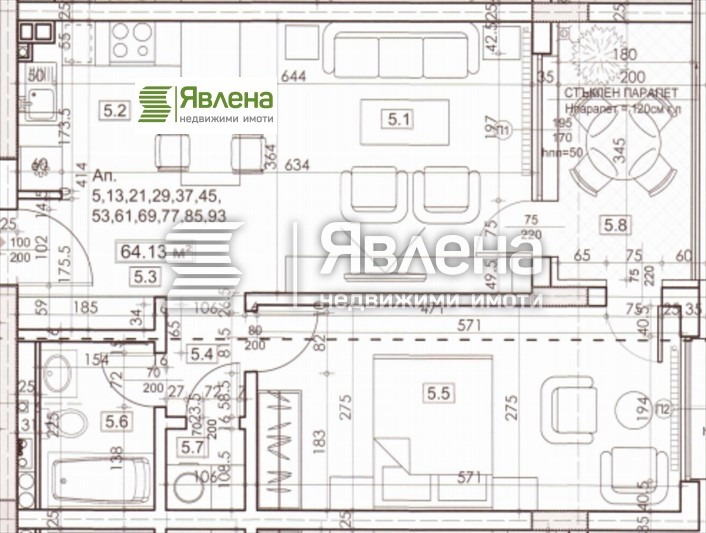 For Sale  1 bedroom Sofia , Zona B-18 , 83 sq.m | 21301361 - image [12]