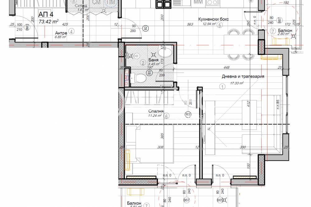 Продава 2-СТАЕН, гр. София, Слатина, снимка 3 - Апартаменти - 52837930