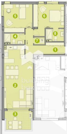 For Sale  2 bedroom Plovdiv , Trakiya , 116 sq.m | 11399647 - image [2]