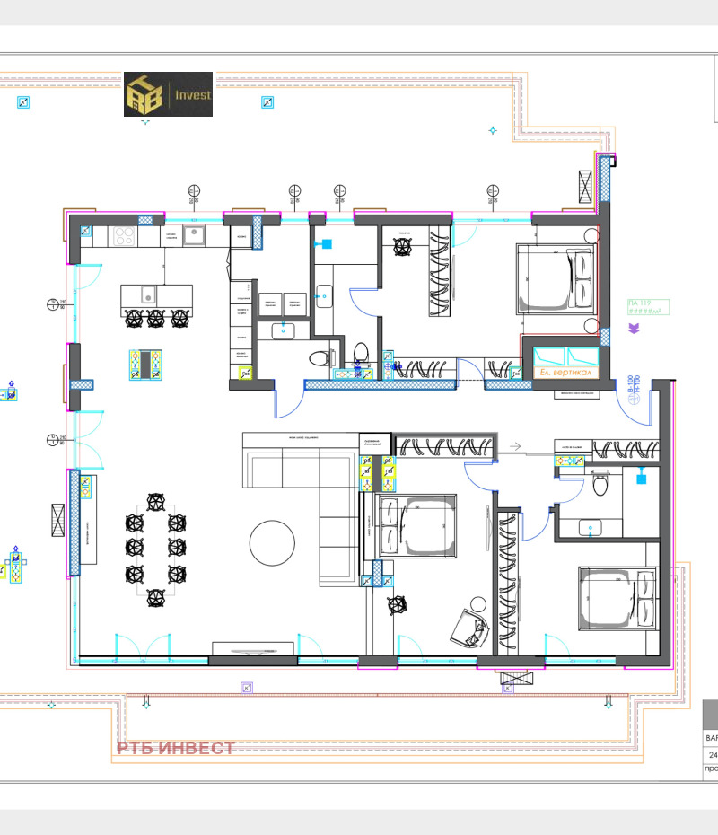 Till salu  3 sovrum Sofia , Vitosja , 300 kvm | 77095666 - bild [2]