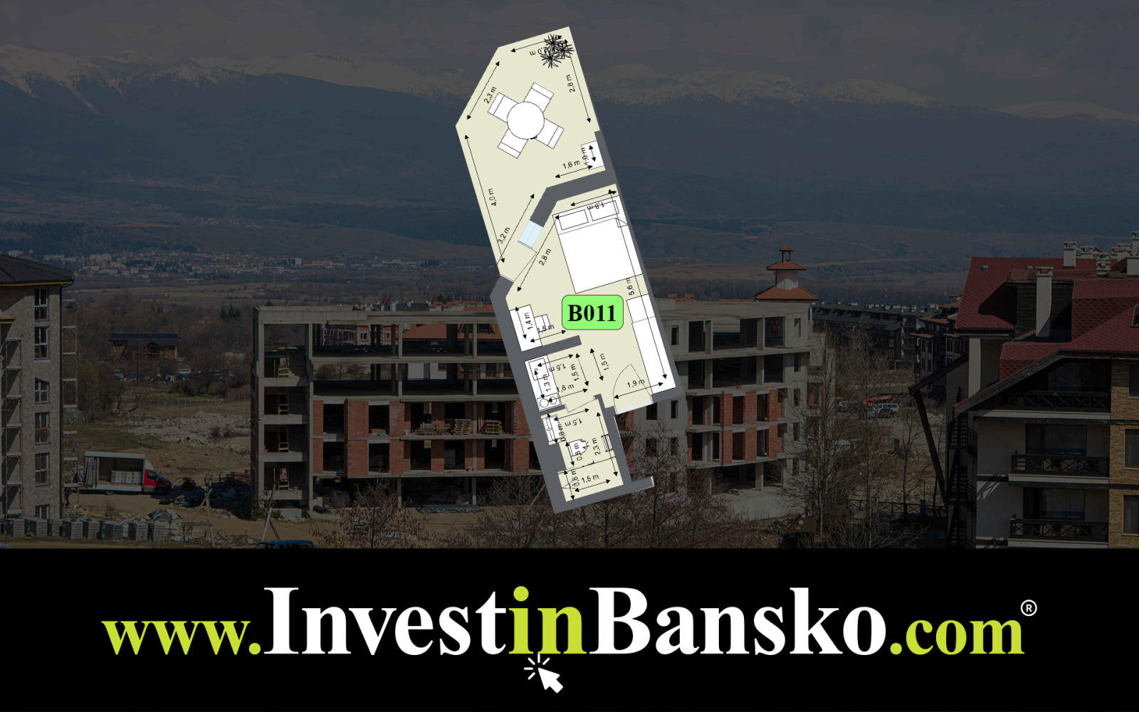 Продава 1-СТАЕН, гр. Банско, област Благоевград