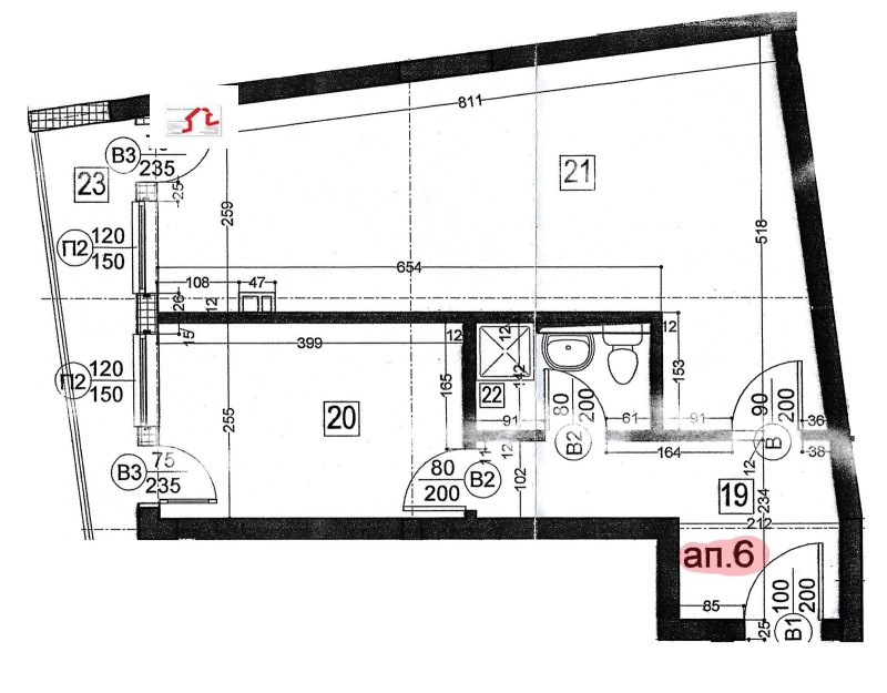 Myytävänä  1 makuuhuone Sofia , Gradina , 70 neliömetriä | 46380733 - kuva [3]