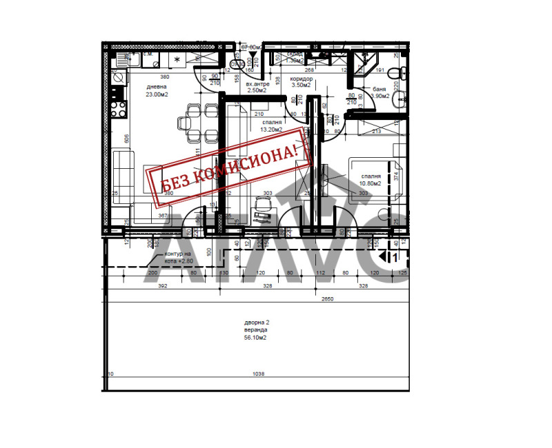 Продава 3-СТАЕН, гр. Пловдив, Беломорски, снимка 2 - Aпартаменти - 48676963