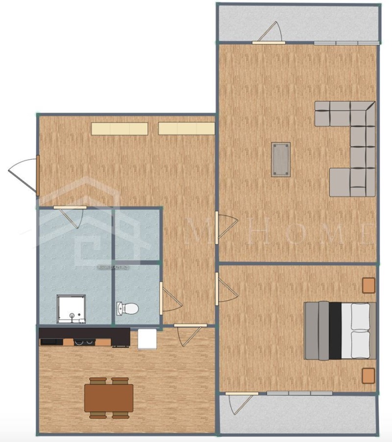 Na prodej  1 ložnice Vraca , Metalurg , 62 m2 | 74669491 - obraz [6]