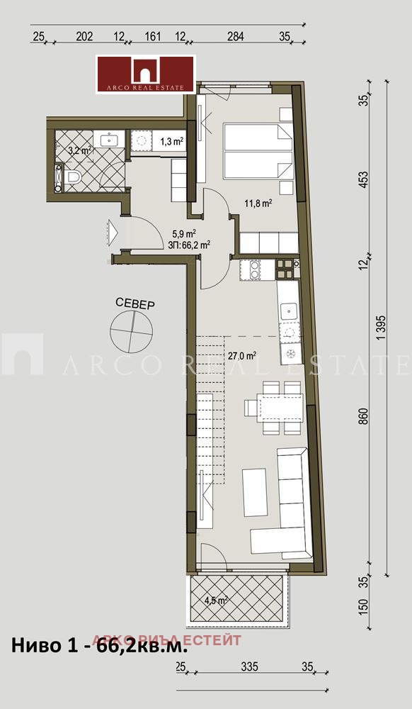 En venta  2 dormitorios Sofia , Sujata reka , 107 metros cuadrados | 64218227 - imagen [6]