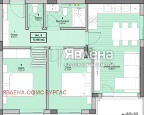 2 soveværelser k.k. Slanchev bryag, region Burgas 4