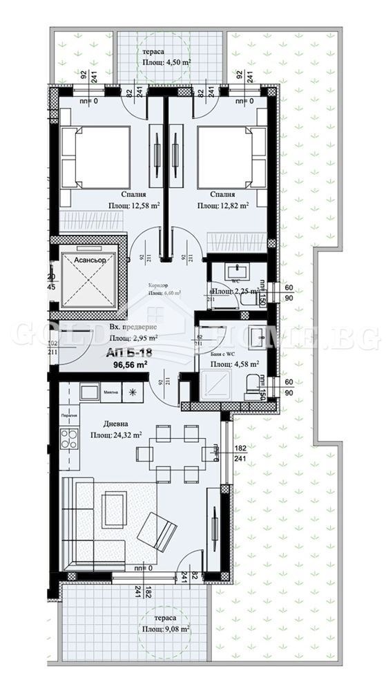 Продава 3-СТАЕН, гр. Пловдив, Христо Смирненски, снимка 3 - Апартаменти - 52390034