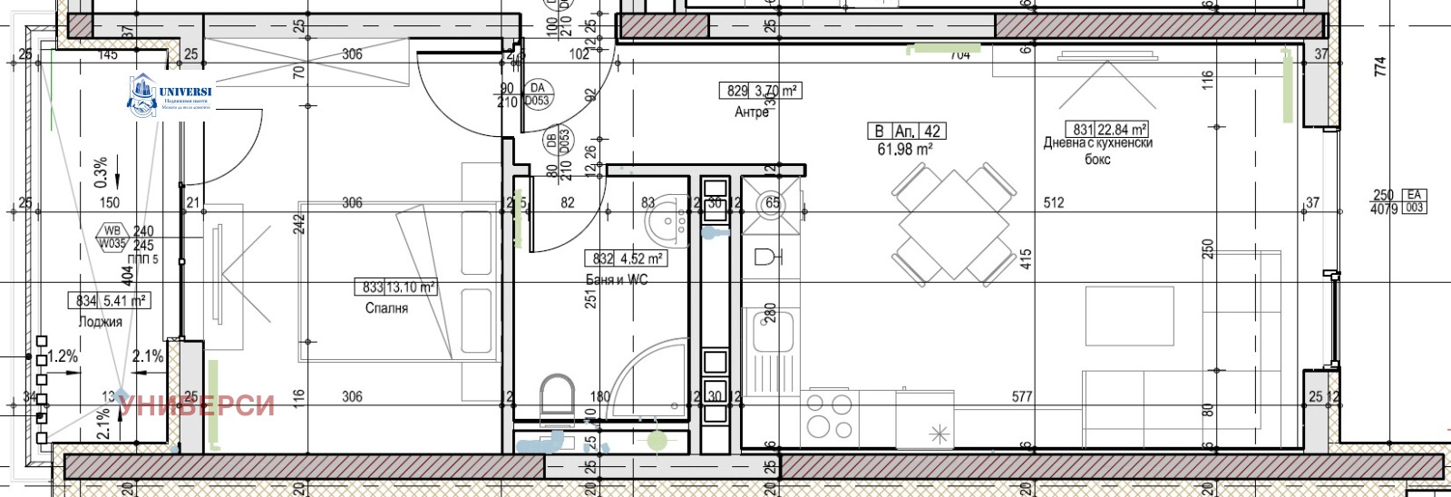 Продава 2-СТАЕН, гр. София, Зона Б-5, снимка 17 - Апартаменти - 53901022