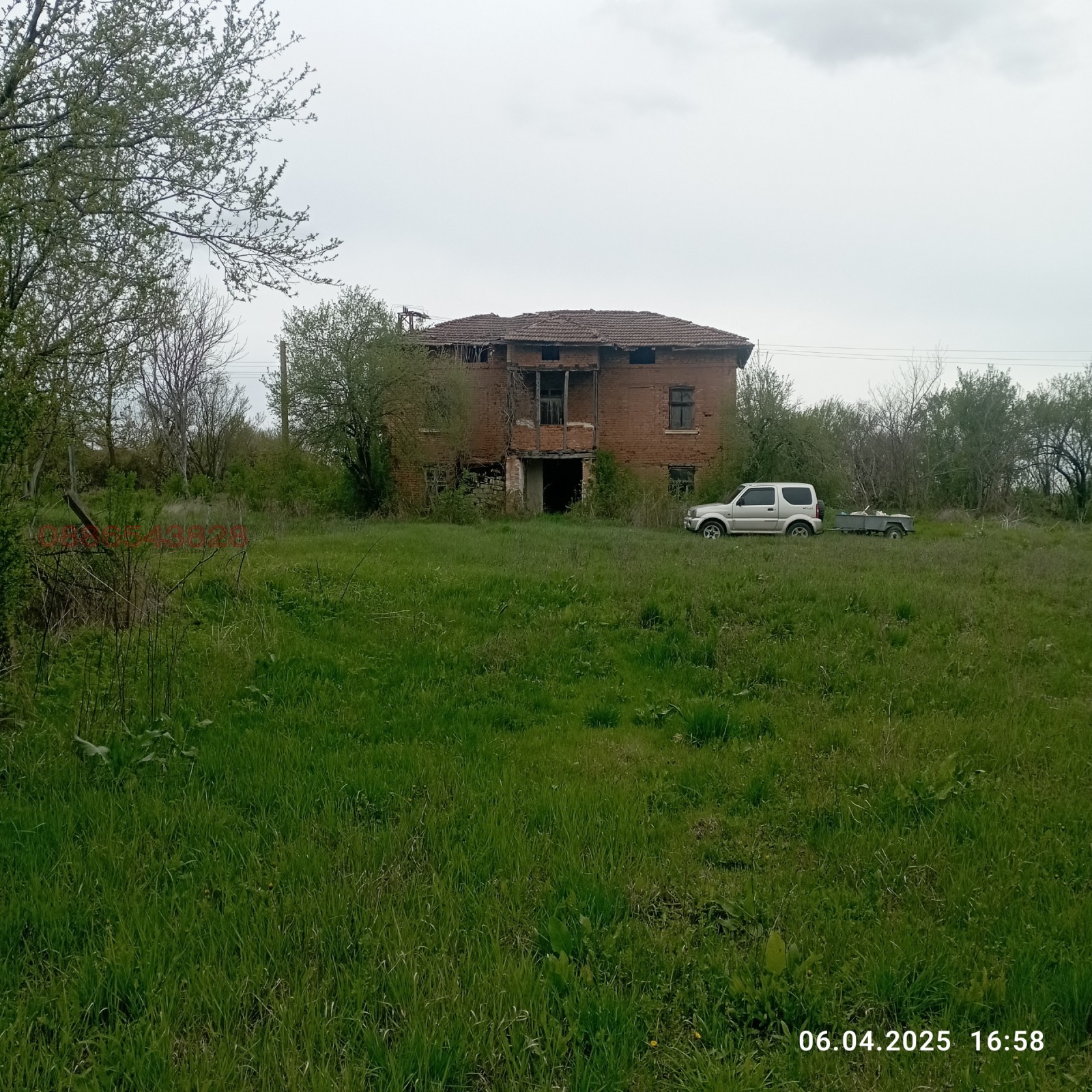 Продава ПАРЦЕЛ, с. Горно Пещене, област Враца