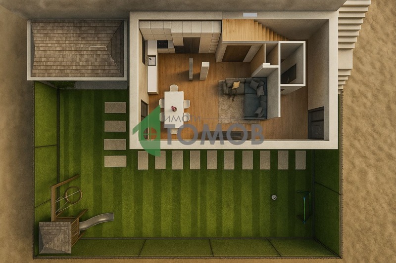 Продава КЪЩА, гр. Шумен, Дивдядово, снимка 8 - Къщи - 52646477