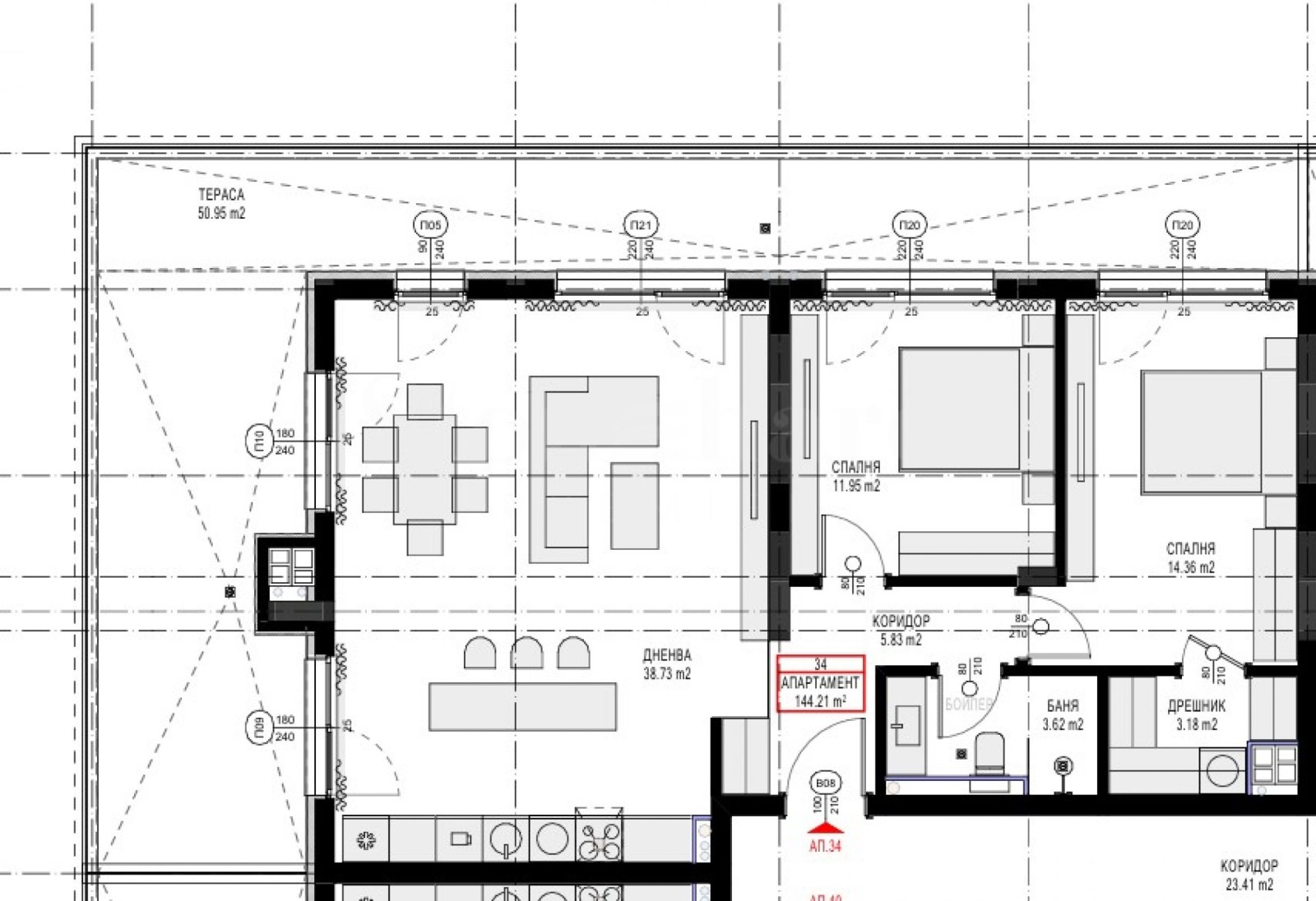 Продава 3-СТАЕН, гр. София, Малинова долина, снимка 2 - Апартаменти - 51591696