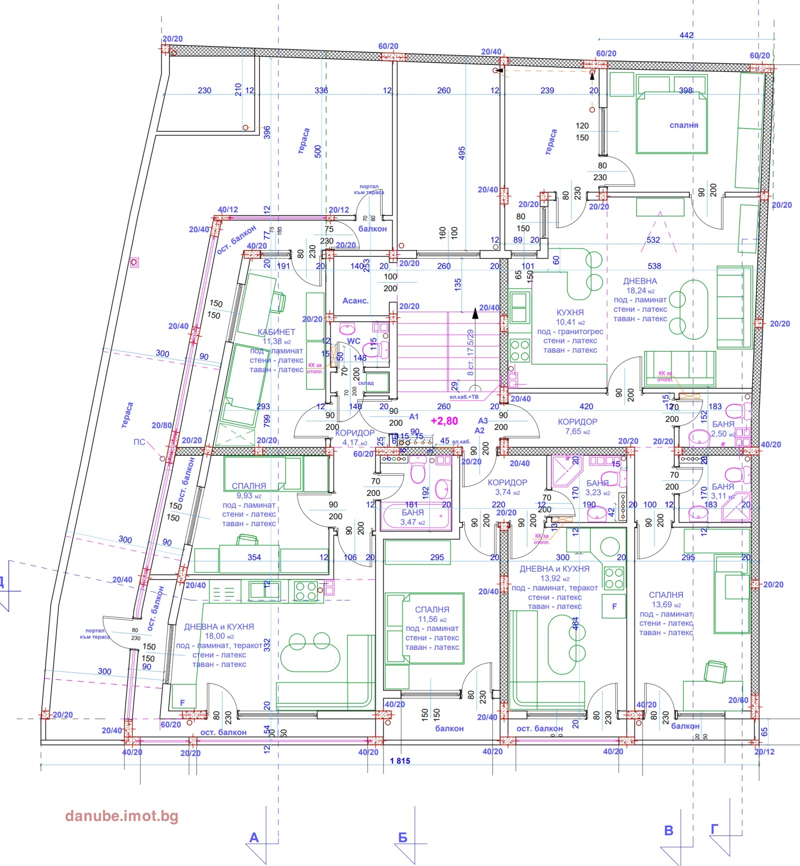 Продава 3-СТАЕН, гр. Русе, Център, снимка 2 - Апартаменти - 53608713
