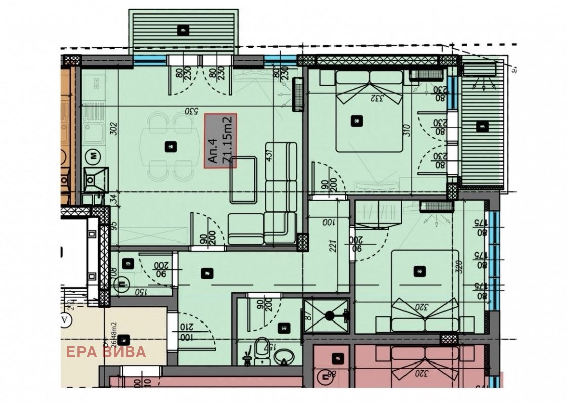 Продава 3-СТАЕН, гр. Варна, Виница, снимка 7 - Апартаменти - 55169482