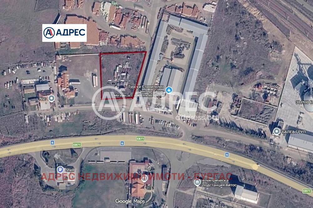 Продава ПАРЦЕЛ, гр. Айтос, област Бургас
