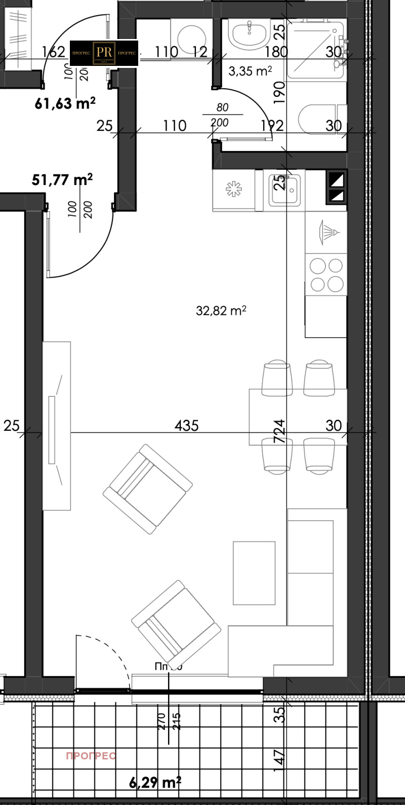 For Sale  Studio Plovdiv , Karshiyaka , 61 sq.m | 16964964 - image [13]