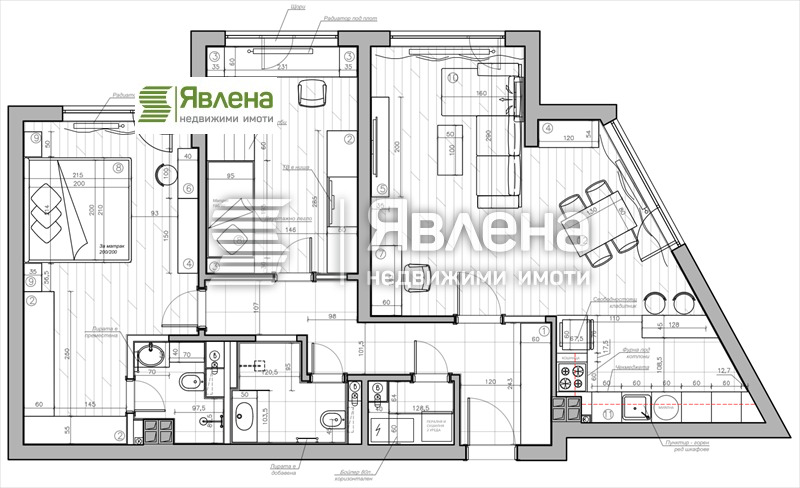 Продава  3-стаен град София , Полигона , 126 кв.м | 32217418 - изображение [14]