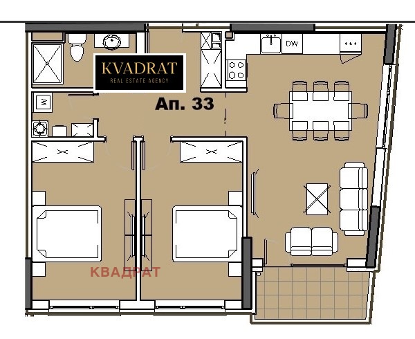 Продава 3-СТАЕН, гр. София, Княжево, снимка 7 - Апартаменти - 53163557