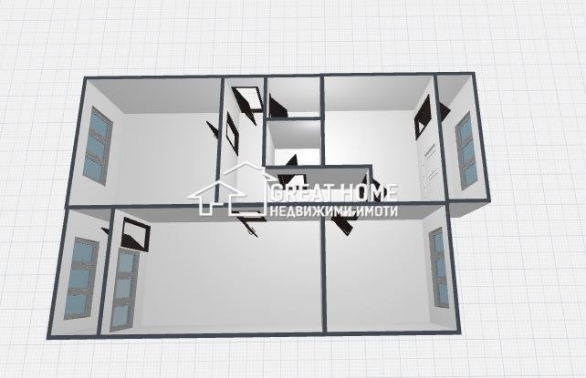 Продава 4-СТАЕН, гр. Търговище, Запад 2, снимка 7 - Апартаменти - 53316336