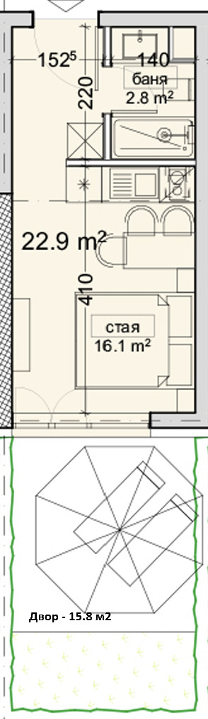 Продава  1-стаен град Варна , Владислав Варненчик 2 , 42 кв.м | 51370589 - изображение [5]