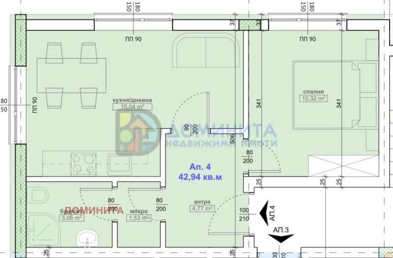 Продава 2-СТАЕН, гр. Приморско, област Бургас, снимка 3 - Aпартаменти - 48665347