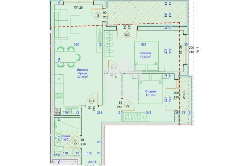 À venda  2 quartos Varna , Vazrajdane 1 , 112 m² | 44578046 - imagem [5]