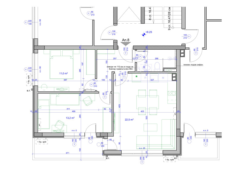 Na prodej  2 ložnice Burgas , Vazraždane , 88 m2 | 66045603 - obraz [14]