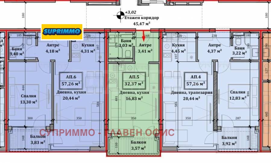 Продава 1-СТАЕН, гр. София, Обеля 1, снимка 2 - Апартаменти - 56226029