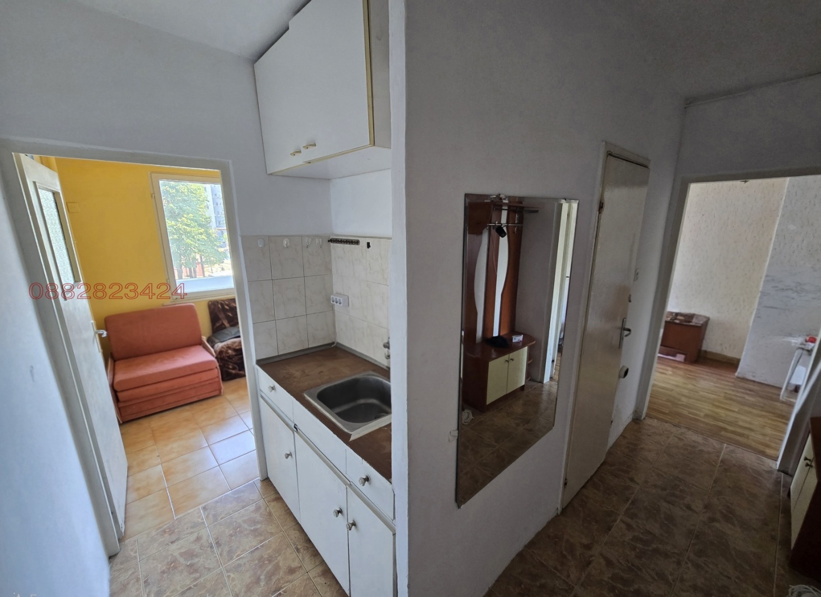 Продава 1-СТАЕН, гр. Бургас, Изгрев, снимка 9 - Апартаменти - 55791815