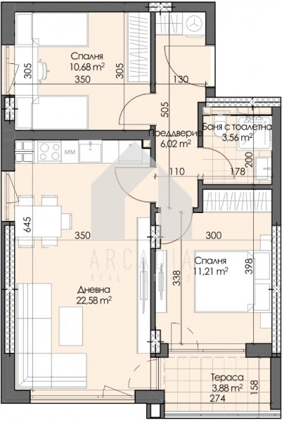 Продава 3-СТАЕН, гр. Пловдив, Кършияка, снимка 2 - Апартаменти - 55691035