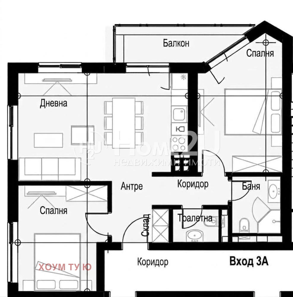 Продава 3-СТАЕН, гр. София, Банишора, снимка 10 - Апартаменти - 55799604