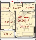 Продава  2-стаен град Бургас , Славейков , 80 кв.м | 74770036
