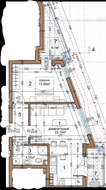 Продава 2-СТАЕН, гр. София, област София-град, снимка 3 - Апартаменти - 53998878