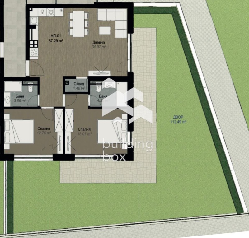 Zu verkaufen  2 Schlafzimmer Sofia , Witoscha , 218 qm | 49412110 - Bild [7]