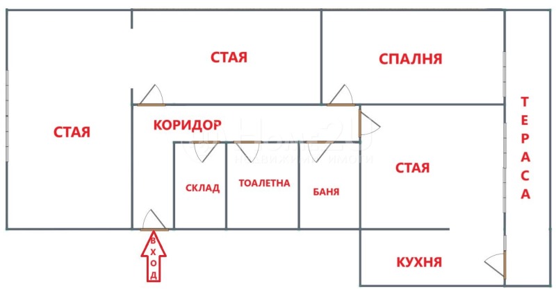 Продава 2-СТАЕН, гр. София, Център, снимка 2 - Aпартаменти - 48069319